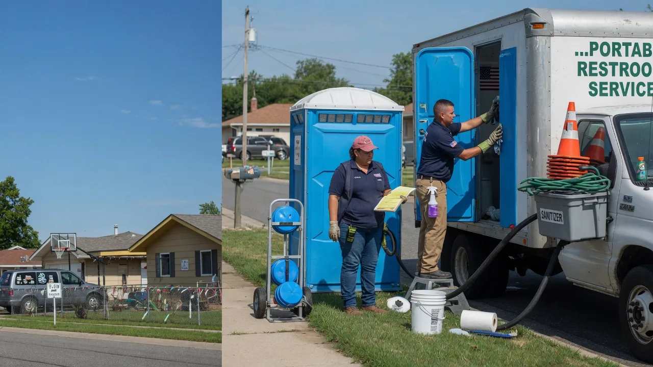 Portable Toilet Rental in Palmer, IL near me